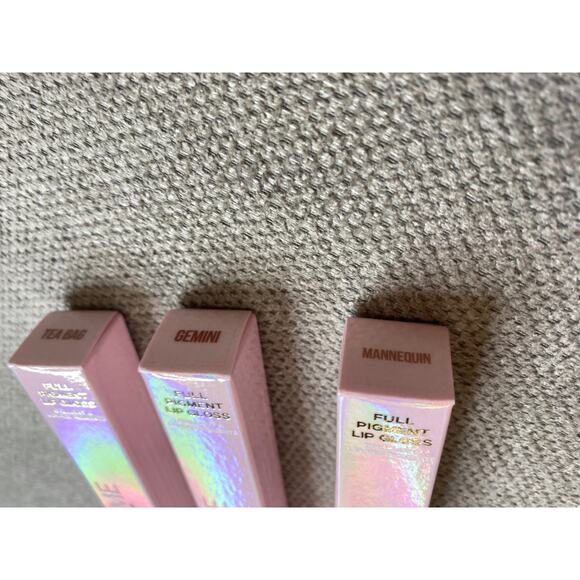 Jeffree Star Supreme Gloss Set, tea bag, mannequin, gemini, NWB, nudes - Picture 3 of 6